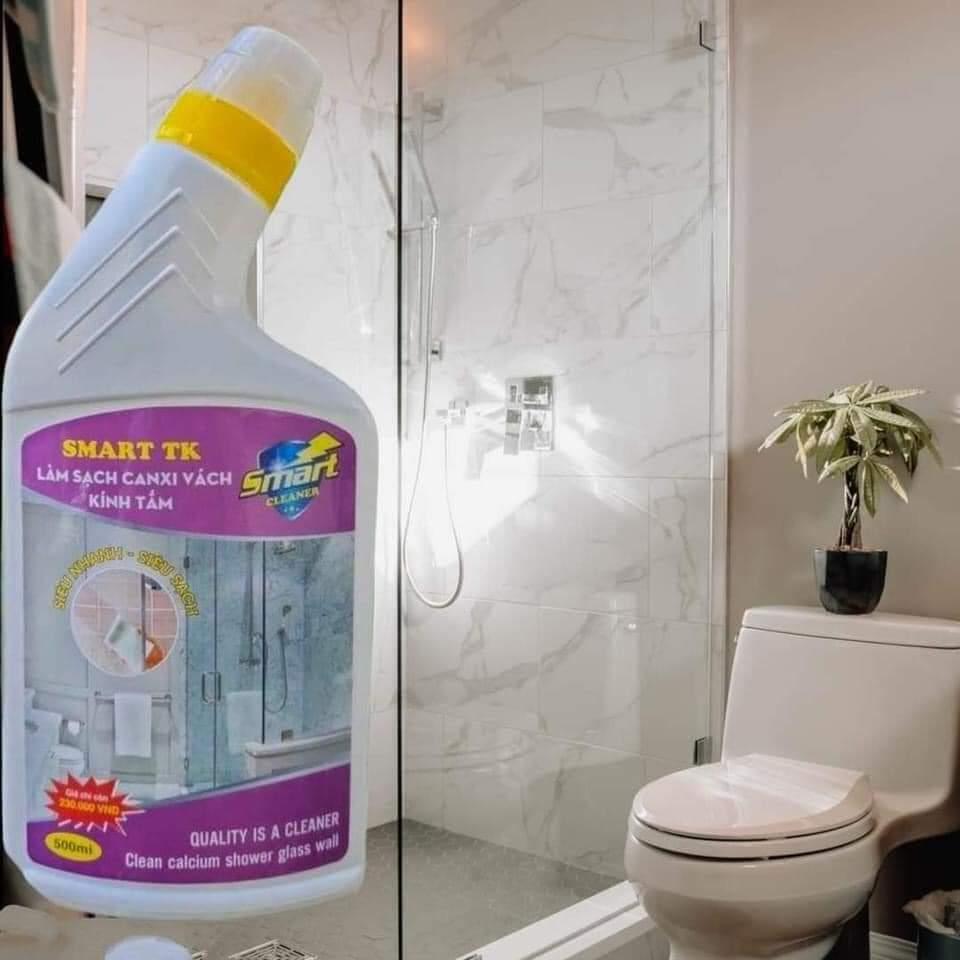 Tẩy Cặn Canxi Trên Kính Smart -TK